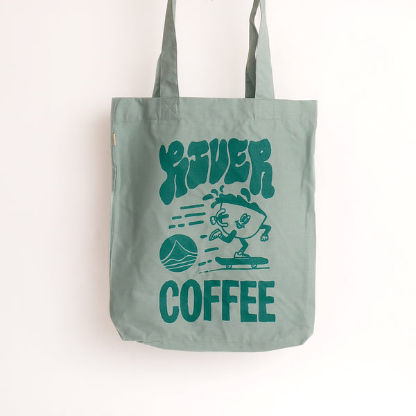 River Coffee Tote Bag