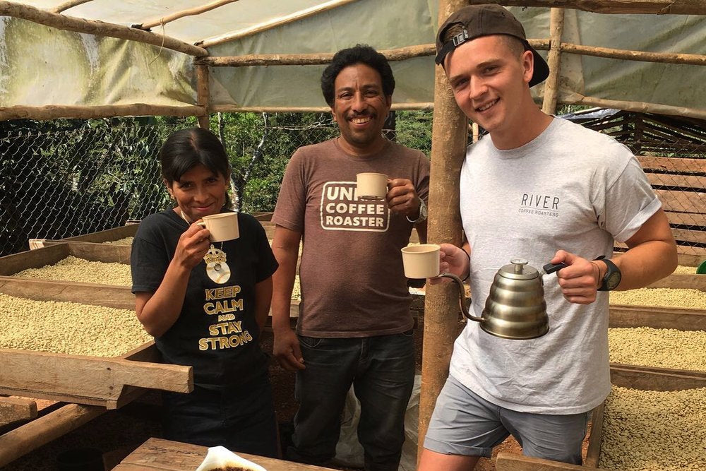 Will with Ronald and Noelia in Nicaragua